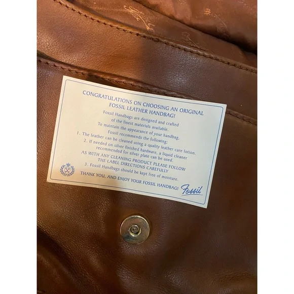 Brown Fossil Shoulder/Crossbody Bag - Picture 6 of 6